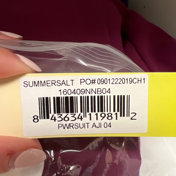 NWT Summersalt Powersuit One Piece Swim Suit - Picture 13 of 13